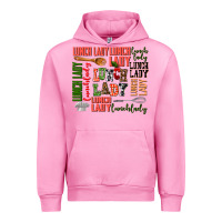 Fuchsia Pink lunch lady Urban Hoodie - AdoDesignShop