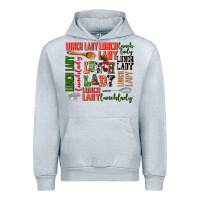 Heather Grey lunch lady Urban Hoodie - AdoDesignShop