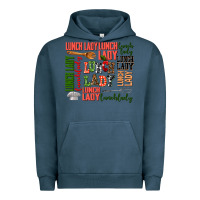 Pigment Midnight Navy lunch lady Urban Hoodie - AdoDesignShop
