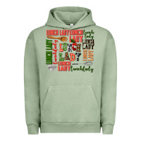 Pigment Oil Green lunch lady Urban Hoodie - AdoDesignShop