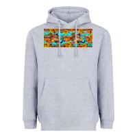 Heather Grey Farm life fall Heavyweight Hoodie - Artiststas