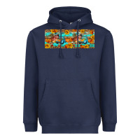 Navy Farm life fall Heavyweight Hoodie - Artiststas