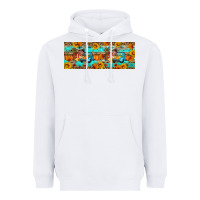 White Farm life fall Heavyweight Hoodie - Artiststas