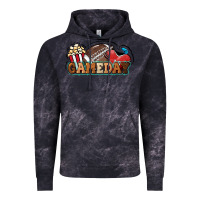 Cloud Black Game day football popcorn Vintage Hoodie - HowdyJamesFarm