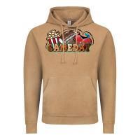 Vintage Camel Game day football popcorn Vintage Hoodie - HowdyJamesFarm