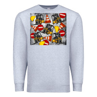 Heather Grey forklift tumbler Premium Sweatshirt - Artiststas