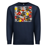 Navy forklift tumbler Premium Sweatshirt - Artiststas