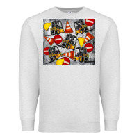 Oatmeal Heather forklift tumbler Premium Sweatshirt - Artiststas