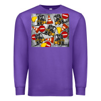 Purple forklift tumbler Premium Sweatshirt - Artiststas