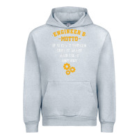 Heather Grey engineer engineering mechanical profession electrical gift Urban Hoodie - minhPixels