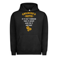 Pigment Black engineer engineering mechanical profession electrical gift Urban Hoodie - minhPixels
