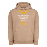 Pigment Burro engineer engineering mechanical profession electrical gift Urban Hoodie - minhPixels