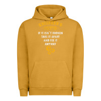 Pigment Peanut Butter engineer engineering mechanical profession electrical gift Urban Hoodie - minhPixels