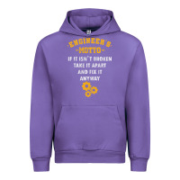 Tulip engineer engineering mechanical profession electrical gift Urban Hoodie - minhPixels