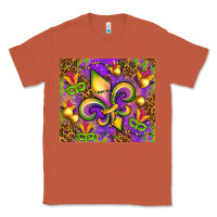 Copper Mardi Gras fleur de lis Classic Tee - NancyCooperArtShop