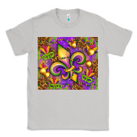 Moon Dust Mardi Gras fleur de lis Classic Tee - NancyCooperArtShop