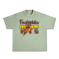 Firefighter Wife Lightning Bolt Urban Heavy Tee | Teevron