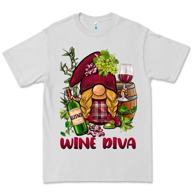 Vine Diva  Gnome Premium Tee by BarkalooDesign | Teevron