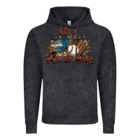 Vintage Black It's a Baseball kinda day Vintage Hoodie - HowdyJamesFarm