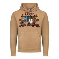 It's A Baseball Kinda Day Vintage Hoodie | Teevron
