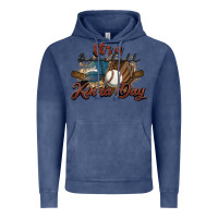 Vintage Denim It's a Baseball kinda day Vintage Hoodie - HowdyJamesFarm