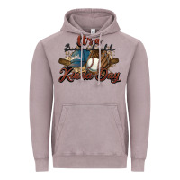 Vintage Zinc It's a Baseball kinda day Vintage Hoodie - HowdyJamesFarm