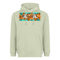 Matcha Goat Family Fall Heavyweight Hoodie - Artiststas