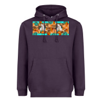 Plum Goat Family Fall Heavyweight Hoodie - Artiststas