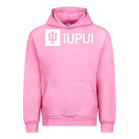 Fuchsia Pink IUPUI, Indiana University Urban Hoodie - minhPixels