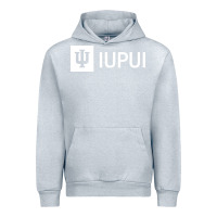 Heather Grey IUPUI, Indiana University Urban Hoodie - minhPixels