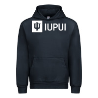 Navy IUPUI, Indiana University Urban Hoodie - minhPixels