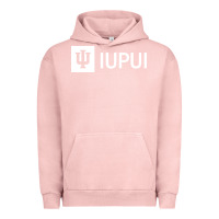 Pigment Salmon IUPUI, Indiana University Urban Hoodie - minhPixels