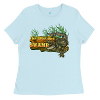 Baby Blue the louisiana swamp Ladies Tee - BarkalooDesign
