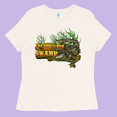The Louisiana Swamp Ladies Tee Designed By Barkaloodesign