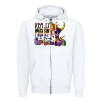 White real dragon through christmas Zipper Hoodie - CowhideDigitalArt
