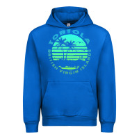 Cobalt Bvi Tortola British Caribbean Island Souvenir Urban Hoodie - minhPixels