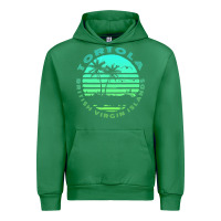 Emerald Bvi Tortola British Caribbean Island Souvenir Urban Hoodie - minhPixels