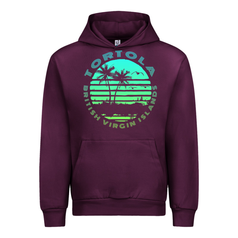 Bvi Tortola British Caribbean Island Souvenir Urban Hoodie by minhPixels | Teevron
