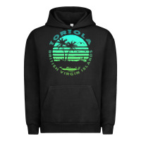 Pigment Black Bvi Tortola British Caribbean Island Souvenir Urban Hoodie - minhPixels