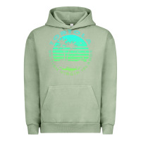 Pigment Oil Green Bvi Tortola British Caribbean Island Souvenir Urban Hoodie - minhPixels