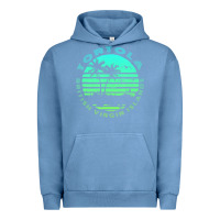 Pigment Pebble Blue Bvi Tortola British Caribbean Island Souvenir Urban Hoodie - minhPixels