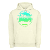 Pigment Pistachio Bvi Tortola British Caribbean Island Souvenir Urban Hoodie - minhPixels