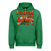 Emerald pumpkin farm truck Urban Hoodie - AdoDesignShop