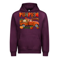 Mauve Wine pumpkin farm truck Urban Hoodie - AdoDesignShop
