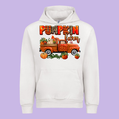 Pumpkin Farm Truck Urban Hoodie Designed By Adodesignshop