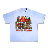 Grape Ice Army Christmas Home Sweet Home Urban Heavy Tee - HowdyJamesFarm
