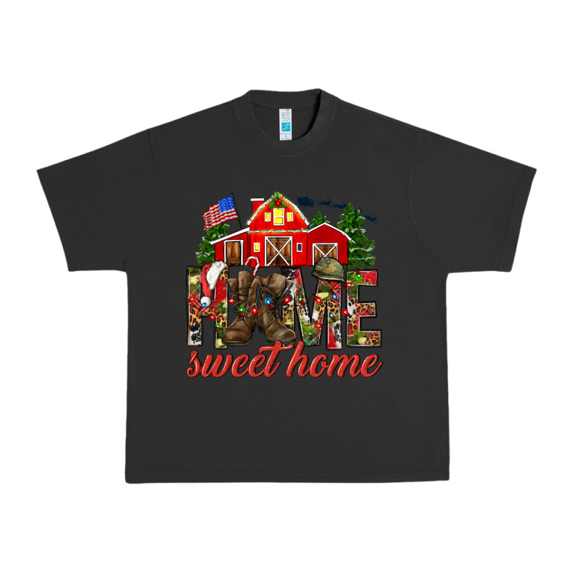 Army Christmas Home Sweet Home Urban Heavy Tee by HowdyJamesFarm | Teevron