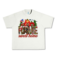 Pistachio Army Christmas Home Sweet Home Urban Heavy Tee - HowdyJamesFarm