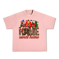 Salmon Army Christmas Home Sweet Home Urban Heavy Tee - HowdyJamesFarm