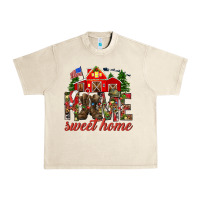 Sandshell Army Christmas Home Sweet Home Urban Heavy Tee - HowdyJamesFarm